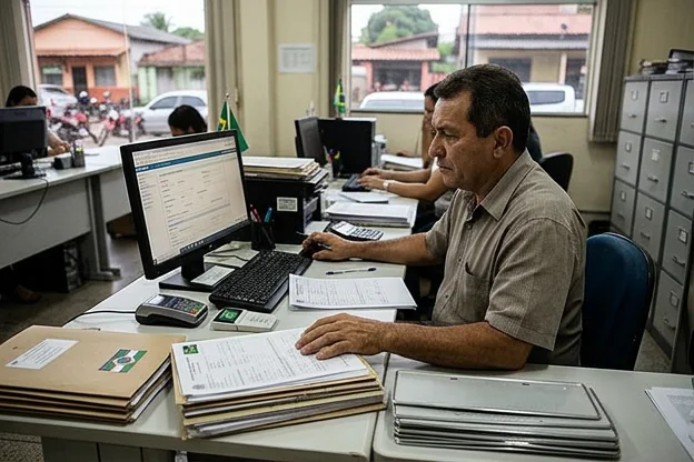 Profissional no despachante gerencia primeiro emplacamento em Manacapuru.
